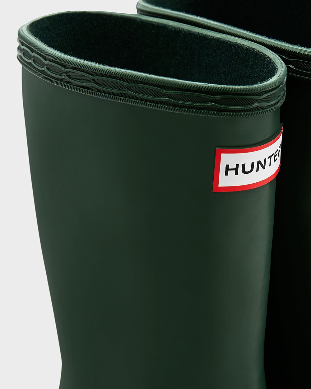 Botas De Agua Original First Classic Hunter Niños - Verdes - 125860SZF